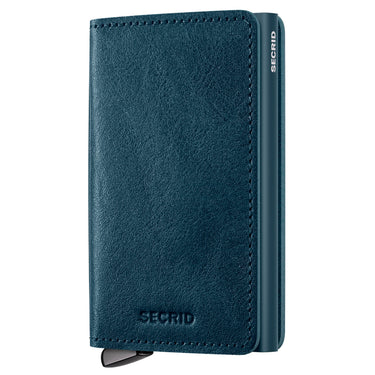 Secrid Premium Basco Slimwallet - Geldbörse RFID 6.5 cm (teal+)