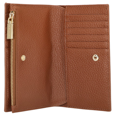 Coccinelle Metallic Soft - Geldbörse 12cc 16 cm (cognac)