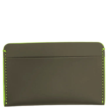 Horizn Studios Card Holder - Card Holder 9 cm (dark olive/neon green)