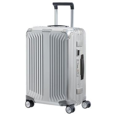 Samsonite Selection Lite-Box Alu - Trolley da cabina con 4 ruote 55 cm (alluminio, 55 cm)
