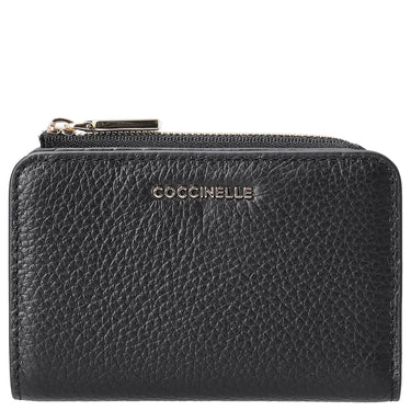 Coccinelle Metallic Soft - Geldbörse 6cc 13 cm (noir)