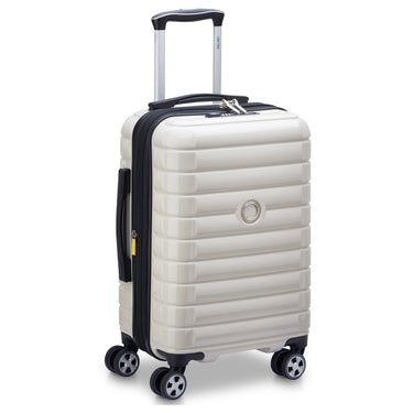 Delsey Paris Shadow 5.0 - Trolley de cabina con 4 ruedas y USB 55 cm (marfil)