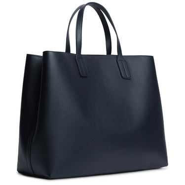 Tommy Hilfiger Icon Satchel - Borsa a mano 38 cm (space blue)