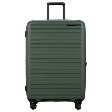 Samsonite Selection Restackd - 4-Rollen-Trolley 75 cm L erw. mit 3tlg. Packsack-Set (sage)