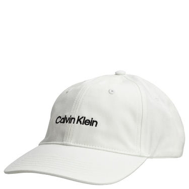 Calvin Klein Logo Embroidery - Baseball Cap (bright white)