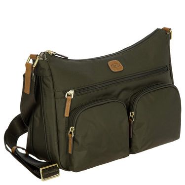 Brics X-Bag Shopper M - Schultertasche 34 cm (olive)