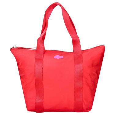 Lacoste Izzie - Borsa a spalla XS aus Nylon 23 cm (pompier rose fluo)