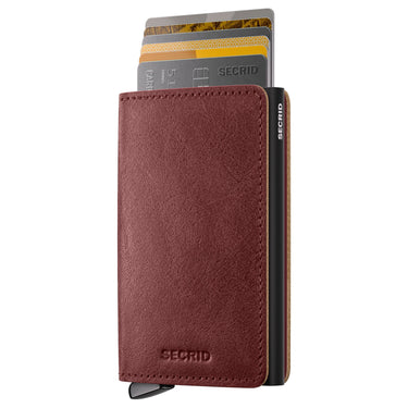Secrid Premium Basco Slimwallet - Geldbörse RFID 6.5 cm (brown+)