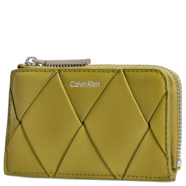Calvin Klein Woven - Kreditkartenetui 4cc 15.5 cm (avocado oil)