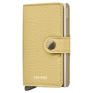 Secrid Miniwallet Pebble - Portefeuille 6cc 10.2 cm RFID (butter yellow)