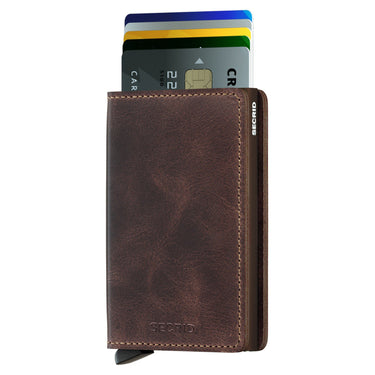 Secrid Vintage Slimwallet - Geldbörse RFID 6.8 cm (chocolate)