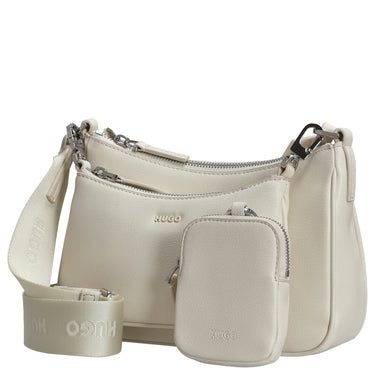 HUGO Women's Bel 2.0 - Borsa a tracolla 22 cm (open white)