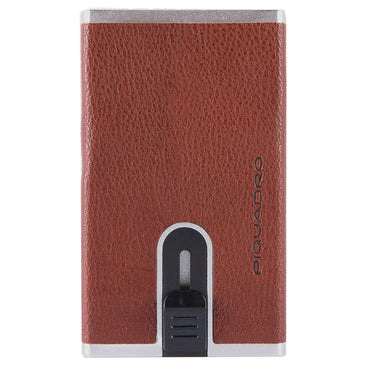 Piquadro Black Square - Kreditkartenetui 5cc 10 cm (brown)