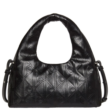 Calvin Klein Puffer Emblem - Borsa a tracolla 26 cm (black)