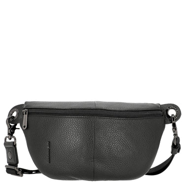 Mandarina Duck Mellow Leather Bum Bag - Sac banane 30 cm (nero)