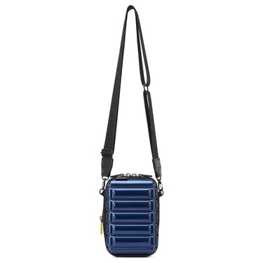 Delsey Paris Shadow 5.0 - Borsa a tracolla 20 cm espandibile (marineblau)