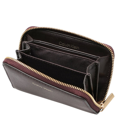 Calvin Klein Foil Logo - Portafoglio M 2cc 11 cm (fudge/espresso)