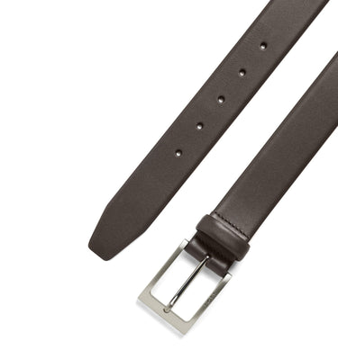 BOSS Barnabie - Ledergürtel mit Dornschließe 3.5 cm (dark brown, 90)