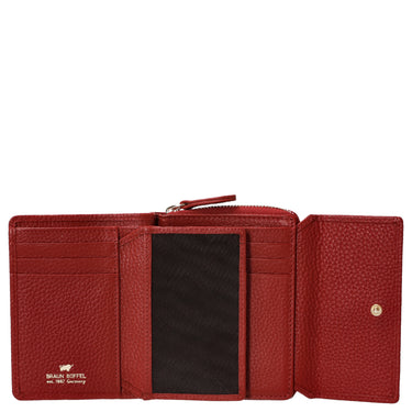 Braun Büffel Asti - Portefeuille zippé M 8cc 12 cm (rouge)