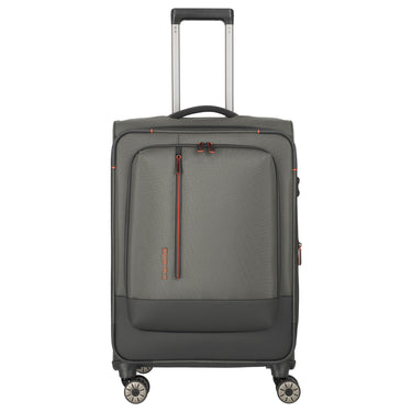 Travelite Crosslite - 4-Wheel Trolley M 66 cm expandable (oliv)