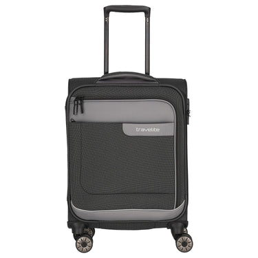 Travelite Viia - 4-Rollen-Kabinentrolley S 55 cm (Schiefer)