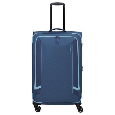 Travelite Corsiica - 4-Wheel Trolley L 77 cm expandable (blue)