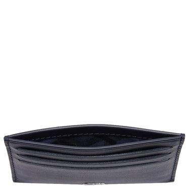 Lacoste FG - Kreditkartenetui Leder 6 cc 11 cm (blue)