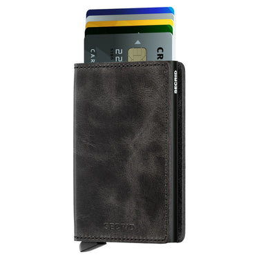 Secrid Vintage Slimwallet - Geldbörse RFID 6.8 cm (black)