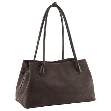 Les Visionnaires Sophie Grande Cozy Scarf - Borsa a spalla 42 cm (dark brown)