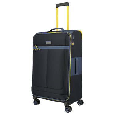 Travelite Color Craze - Valise trolley 4 roues L 77 cm (bleu foncé)