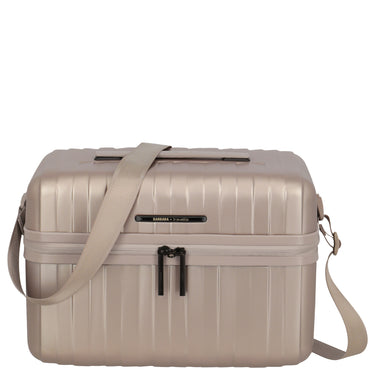 Travelite BARBARA Novelty - Trousse de beauté 37 cm (satin nude)