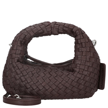 Les Visionnaires Greta Micro Weave Silky - Borsa a mano 20 cm (aubergine)
