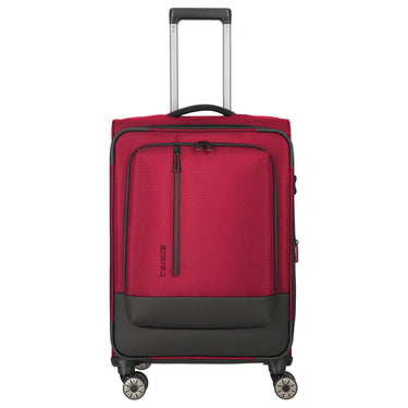 Travelite Crosslite - Trolley a 4 ruote M 66 cm espandibile (red)