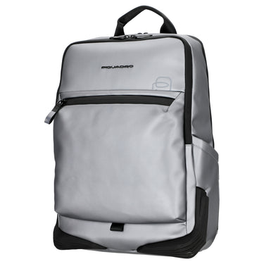 Piquadro Backpack - Rucksack 15.6" 43 cm (silver/black)