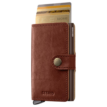 Secrid Premium Basco Miniwallet - Geldbörse RFID 6.5 cm (whiskey+)