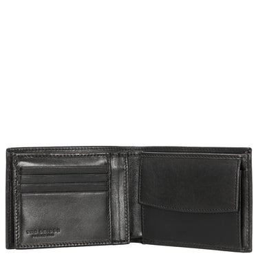 The Bridge Story Uomo - Herrengeldbörse 6cc Leder 12.5 cm (nero)