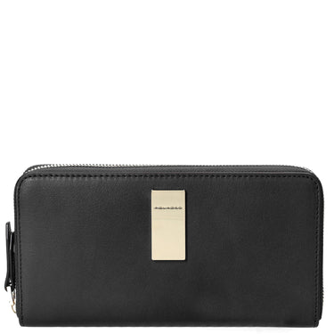 Piquadro Dafne - Damengeldbörse RFID 19 cm (black)