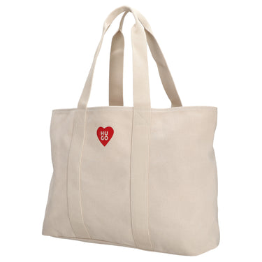 HUGO Women's Becky - Borsa shopper 52 cm (natural)