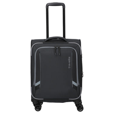 Travelite Corsiica - 4-Wheel Cabin Trolley S 55 cm expandable (black)