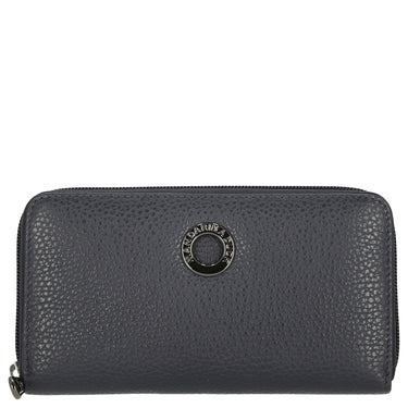Mandarina Duck Mellow Leather - Geldbörse 12cc 19 cm (dress blue)