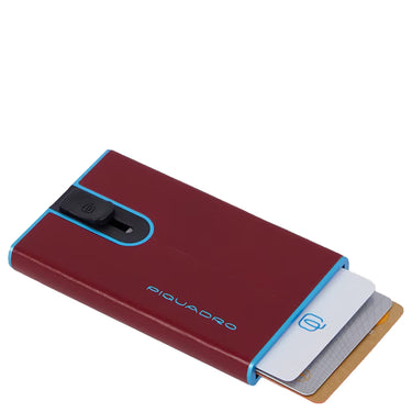Piquadro Blue Square - Kreditkartenetui 11cc 10 cm RFID (red)