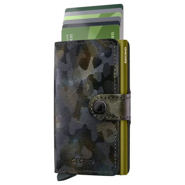 Secrid Jungle Miniwallet - Geldbörse RFID 6.5 cm (jungle moos)
