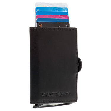 The Chesterfield Brand Lagos - Credit Card Case 6cc 10 cm RFID (black)