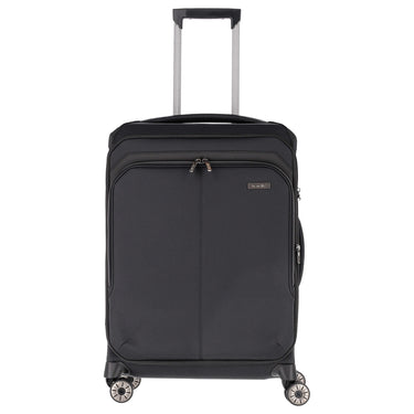 Travelite Priima - 4-Rollen-Trolley M 68 cm erw. (black)