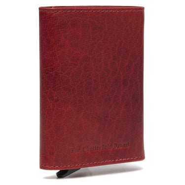 The Chesterfield Brand Paris - Credit Card Holder 6cc 10 cm RFID (red)