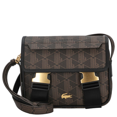 Lacoste The Blend Messenger Bag - Umhängetasche 21.5 cm (mono slate black shitake)