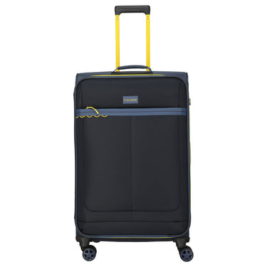 Travelite Color Craze - Valise trolley 4 roues L 77 cm (bleu foncé)