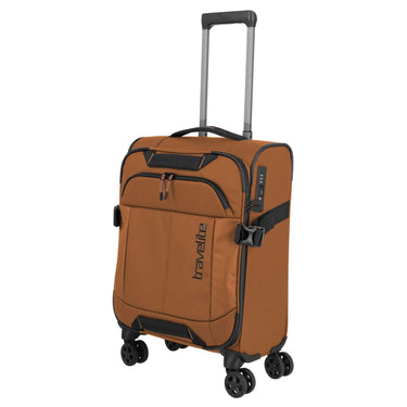 Travelite Briize - Valise cabine à 4 roulettes S 55 cm (curry)