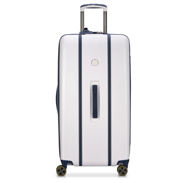 Delsey Paris Cadence Trunk - 4-Rollen-Trolley 80 cm erw. (elfenbein/blau)