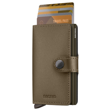 Secrid Miniwallet Matte Satin - Geldbörse 6cc 10.2 cm (bronze)